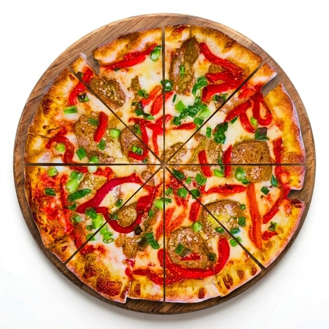 Meatball Specialty Pizza.