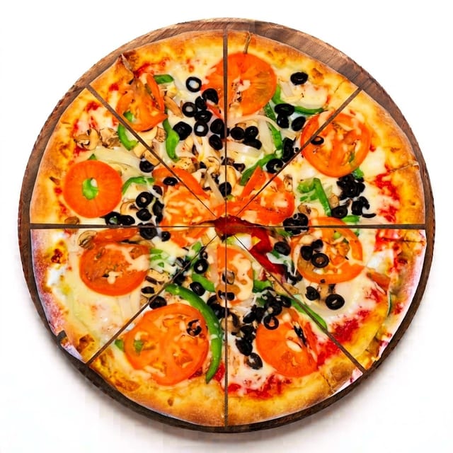 Vegetarian Pizza.