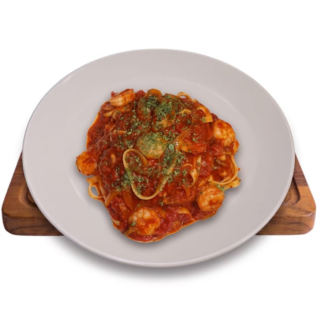 Spicy Shrimp Diablo.