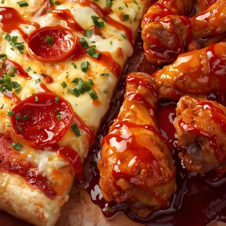 $1 Wings with any Specialty Pizza.