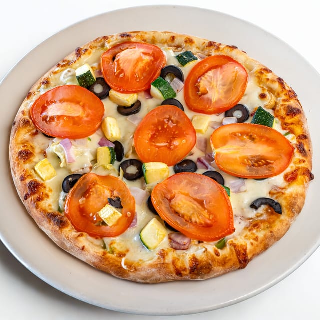 Roma Garden Pizza.