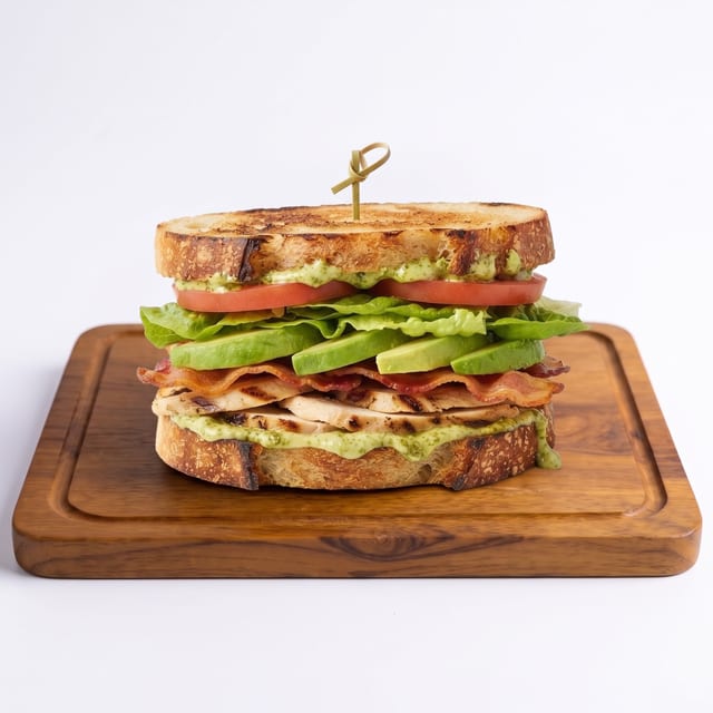 North Beach Chicken Club Sandwich.