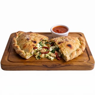 Chicken Pesto Calzone