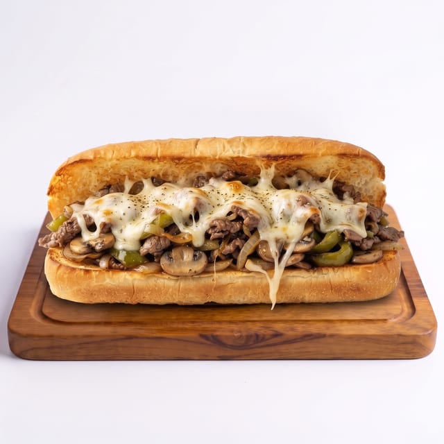 Philly Cheesesteak Sub.