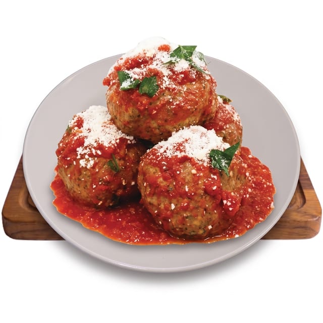 Meatballs Marinara.