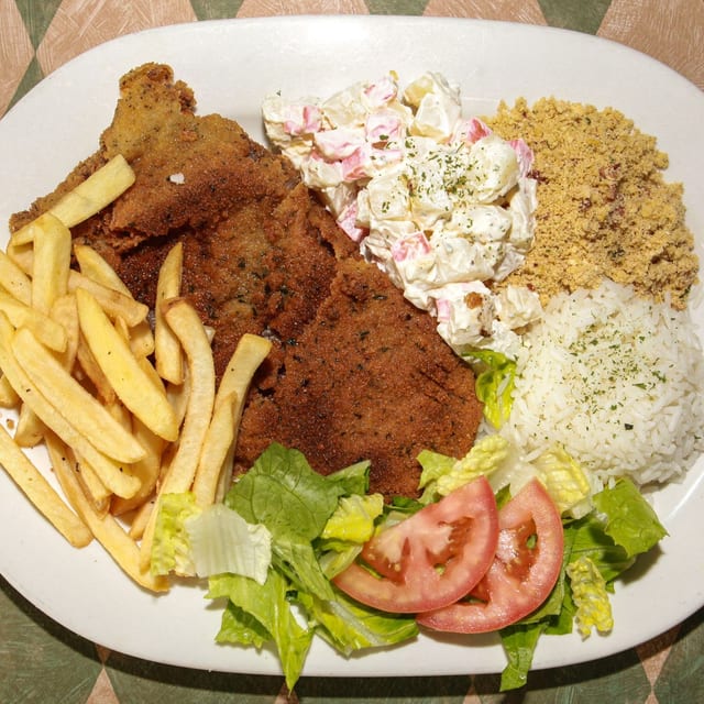 Bife Milanesa.