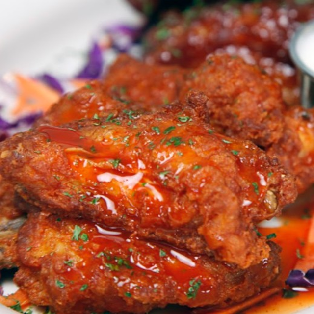 SCARY HOT Buffalo Wings.