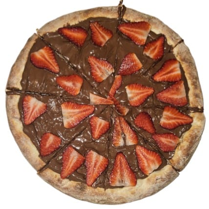 Nutella & Strawberry Delight.
